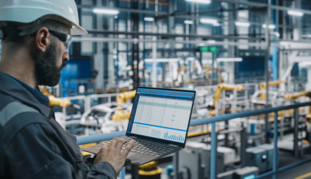 anlagenbau montage mit mobiler internet infrastruktur