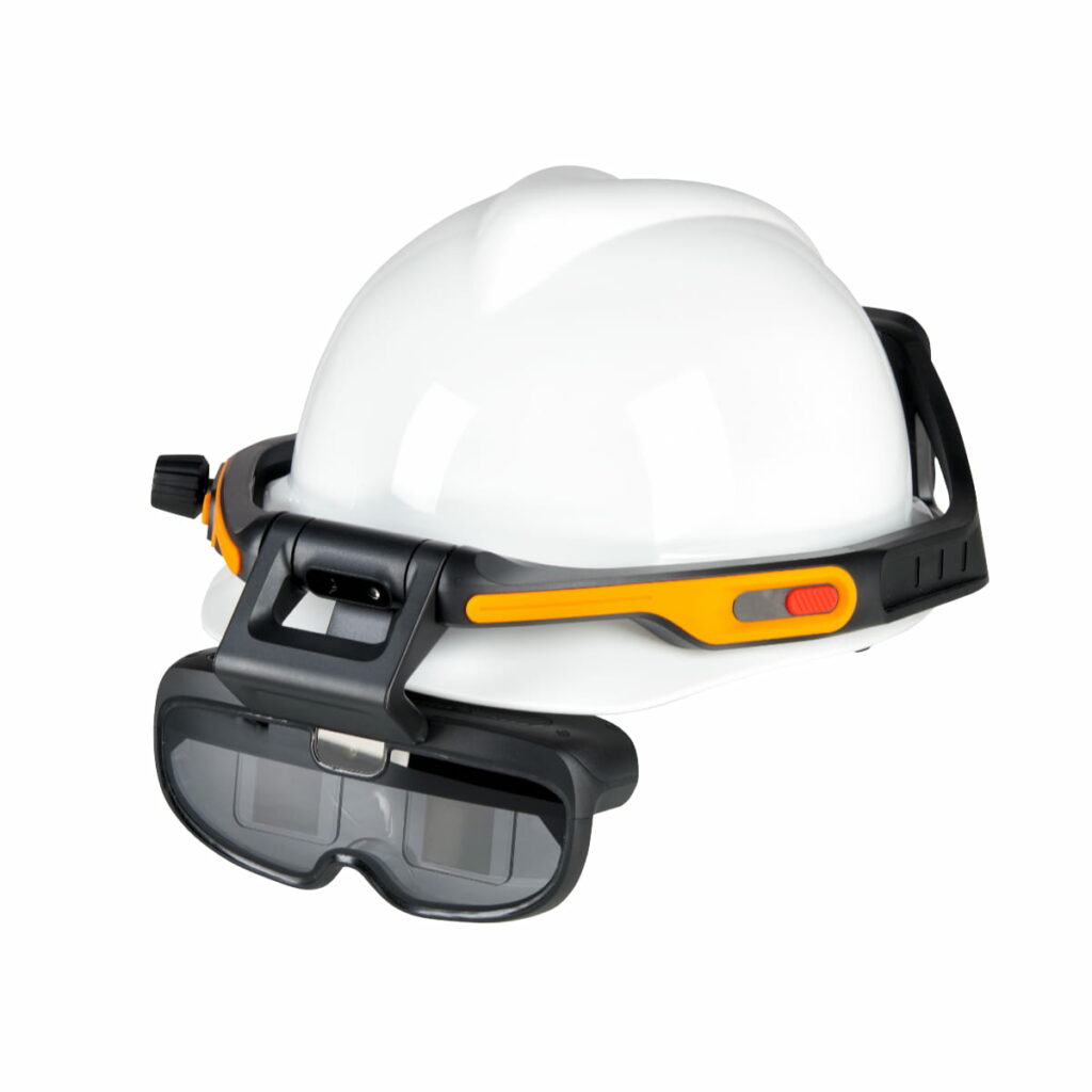 Helm mit Rokid X-Craft