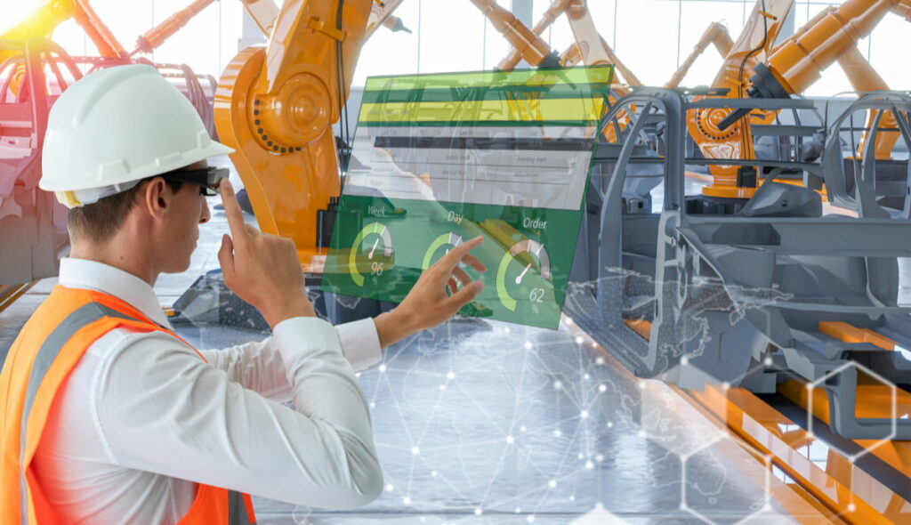 anlagenbau support mit ar brille